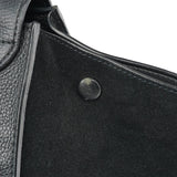 Celine Black Suede Leather Trapeze 2-Way Shoulder Bag