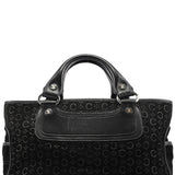 Celine Black Suede Macadam Boogie Bag