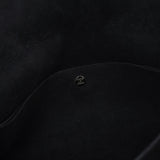 Celine Black Suede Macadam Shoulder Bag