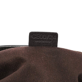 Celine Brown Calfskin Leather Boogie Bag