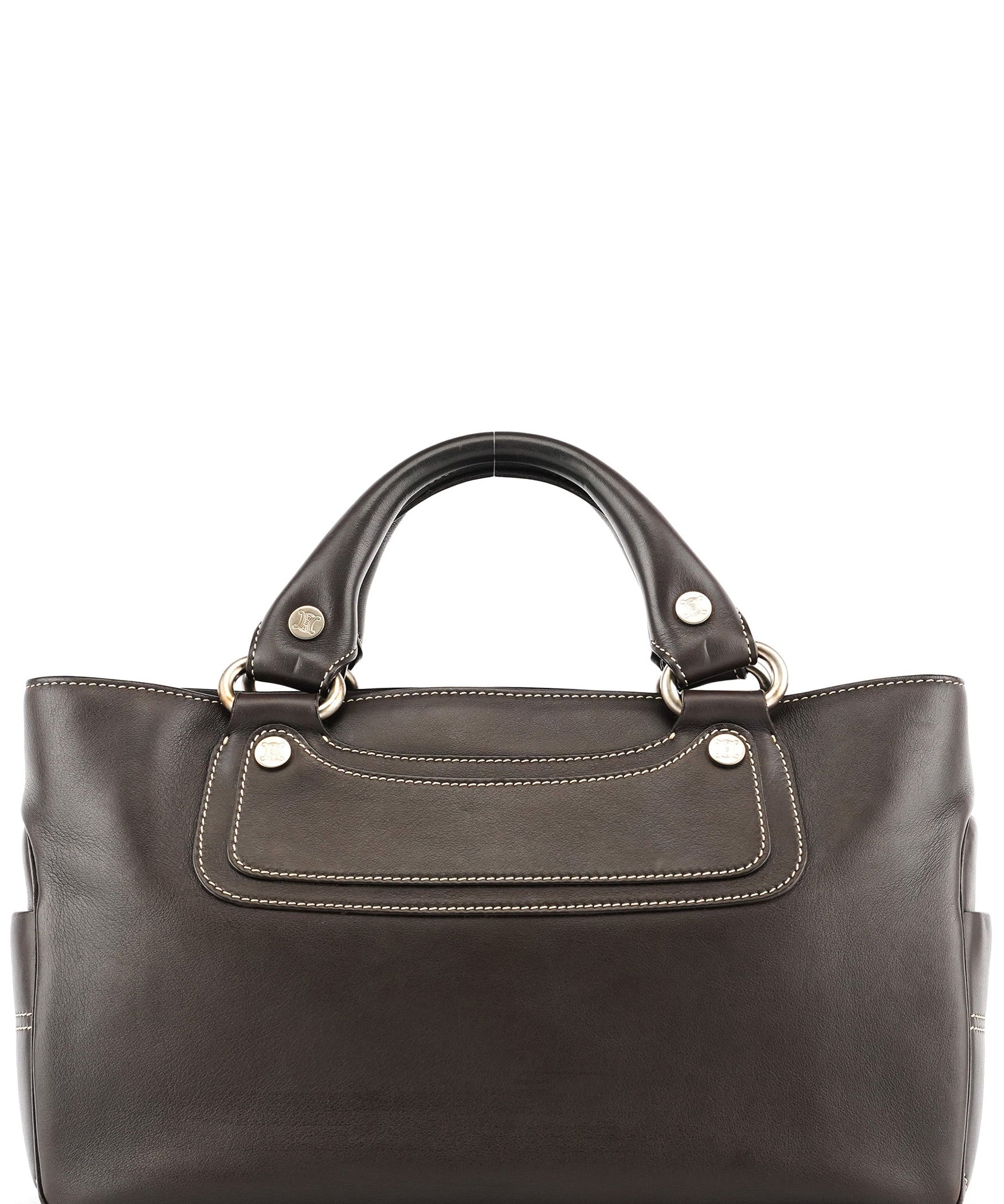 Celine Borsa Boogie in pelle di vitello marrone