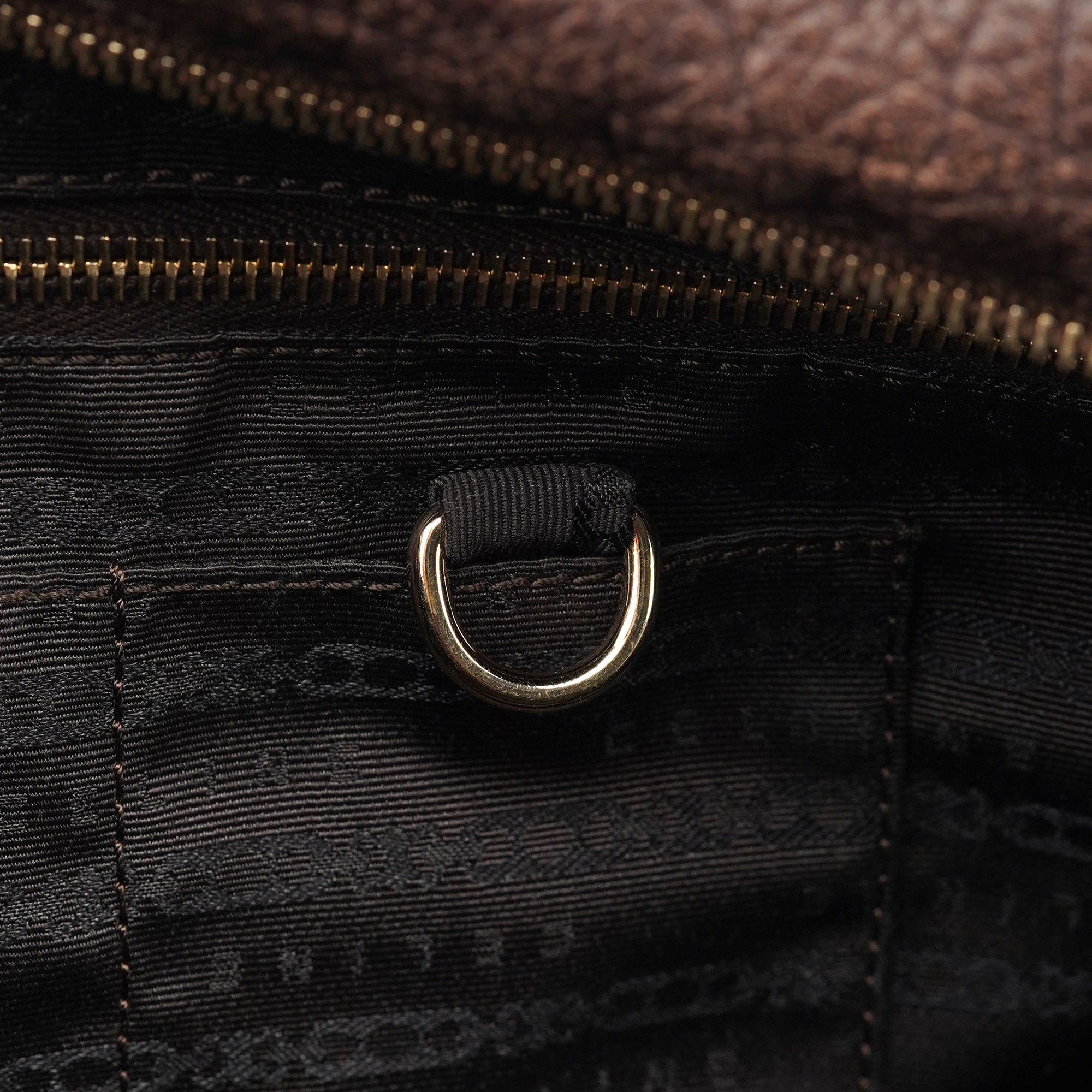 Celine Bittersweet Schultertasche aus braunem Hirschleder