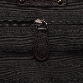 Celine Brown Leather 2-Way Tote Bag