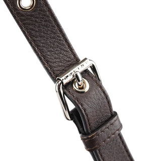 Celine Brown Leather 2-Way Tote Bag