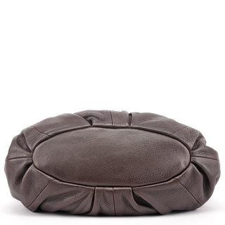 Celine Brown Leather 2-Way Tote Bag