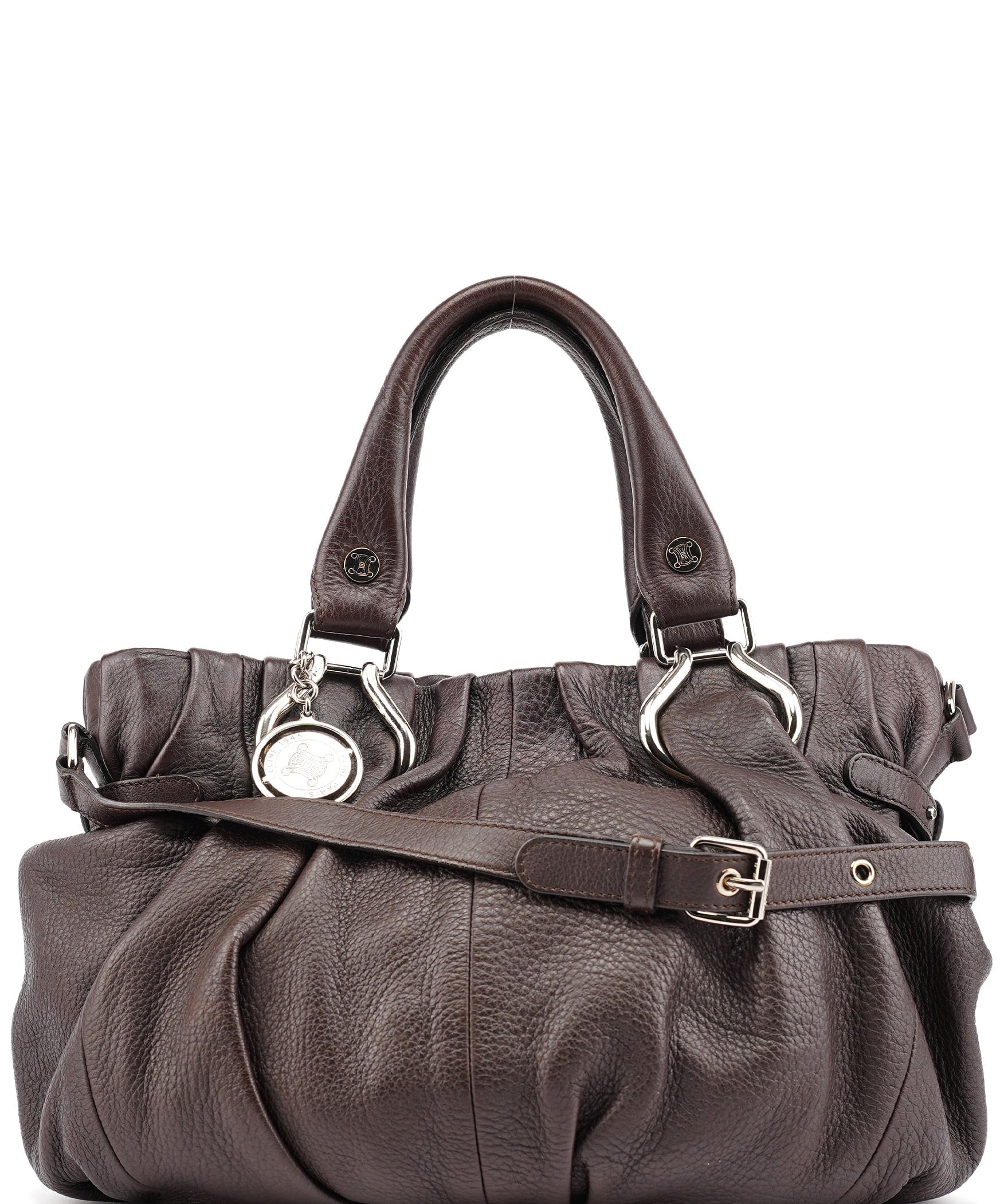 Celine Borsa tote in pelle marrone