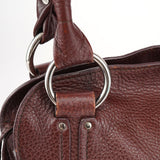 Celine Brown Leather Bittersweet Shoulder Bag