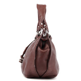 Celine Brown Leather Bittersweet Shoulder Bag