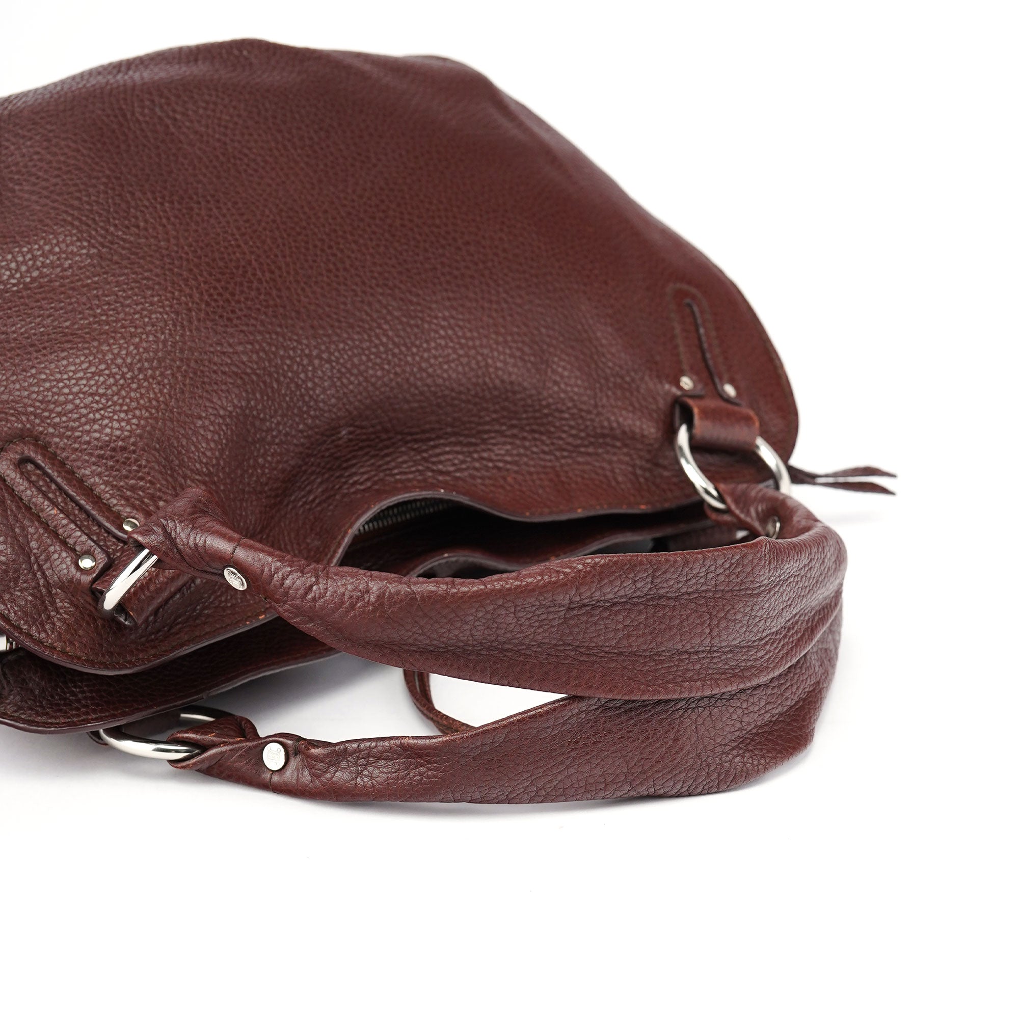 Celine Brown Leather Bittersweet Shoulder Bag