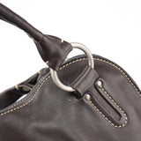 Celine Sac porté épaule Bittersweet en cuir marron