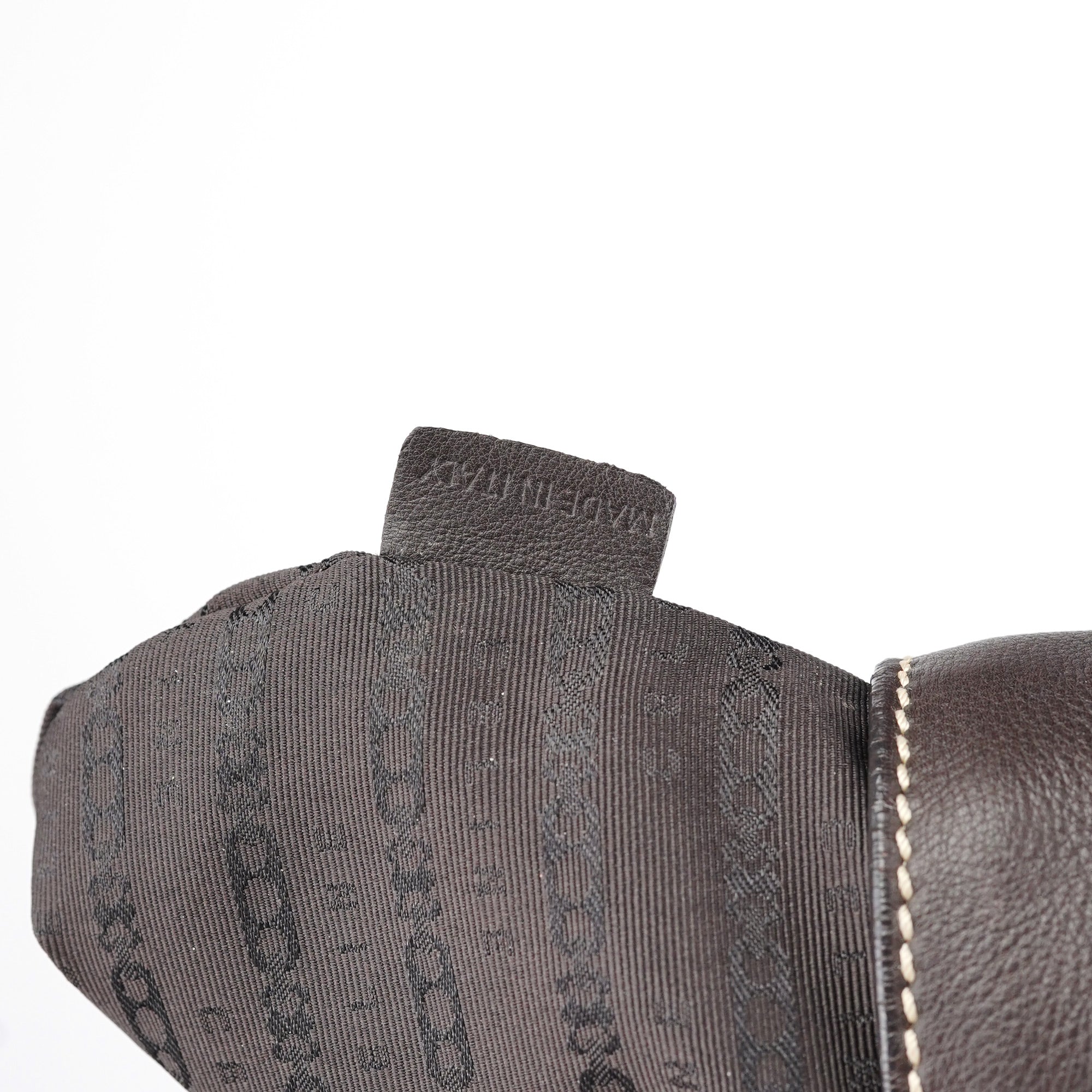 Celine Sac porté épaule Bittersweet en cuir marron