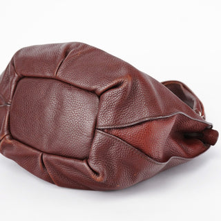 Celine Brown Leather Bittersweet Shoulder Bag