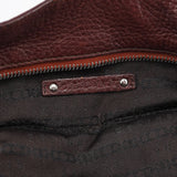 Celine Brown Leather Bittersweet Shoulder Bag