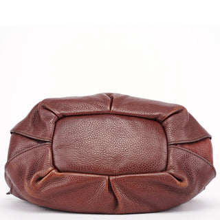 Celine Brown Leather Bittersweet Shoulder Bag