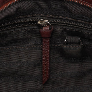 Celine Brown Leather Bittersweet Shoulder Bag