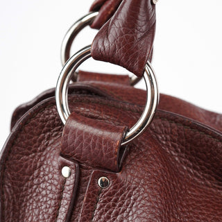 Celine Brown Leather Bittersweet Shoulder Bag