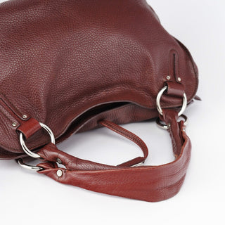 Celine Brown Leather Bittersweet Shoulder Bag