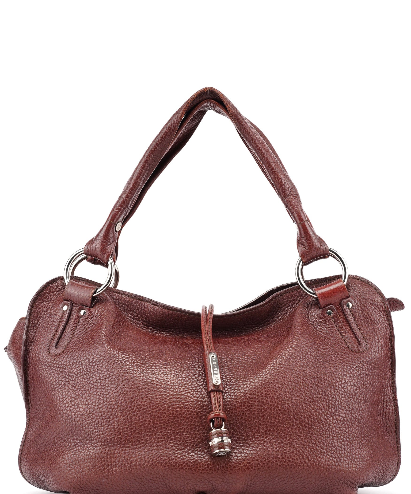 Celine Brown Leather Bittersweet Shoulder Bag