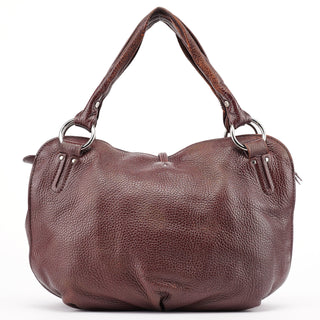 Celine Brown Leather Bittersweet Shoulder Bag