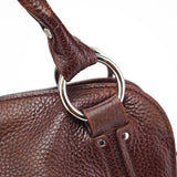 Celine Brown Leather Bittersweet Shoulder Bag
