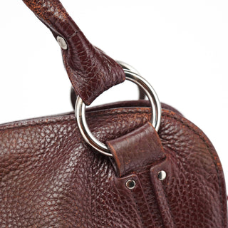 Celine Brown Leather Bittersweet Shoulder Bag