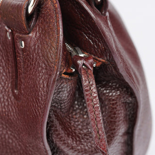 Celine Brown Leather Bittersweet Shoulder Bag