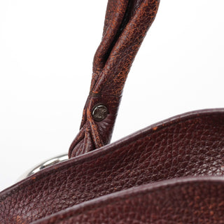 Celine Brown Leather Bittersweet Shoulder Bag