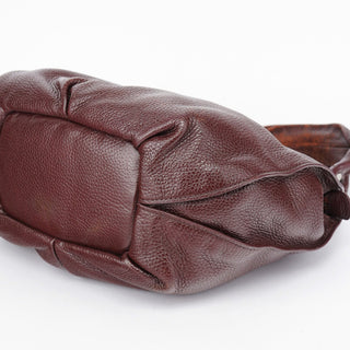 Celine Brown Leather Bittersweet Shoulder Bag