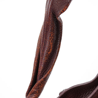 Celine Brown Leather Bittersweet Shoulder Bag