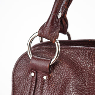 Celine Brown Leather Bittersweet Shoulder Bag