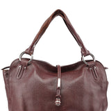 Celine Brown Leather Bittersweet Shoulder Bag