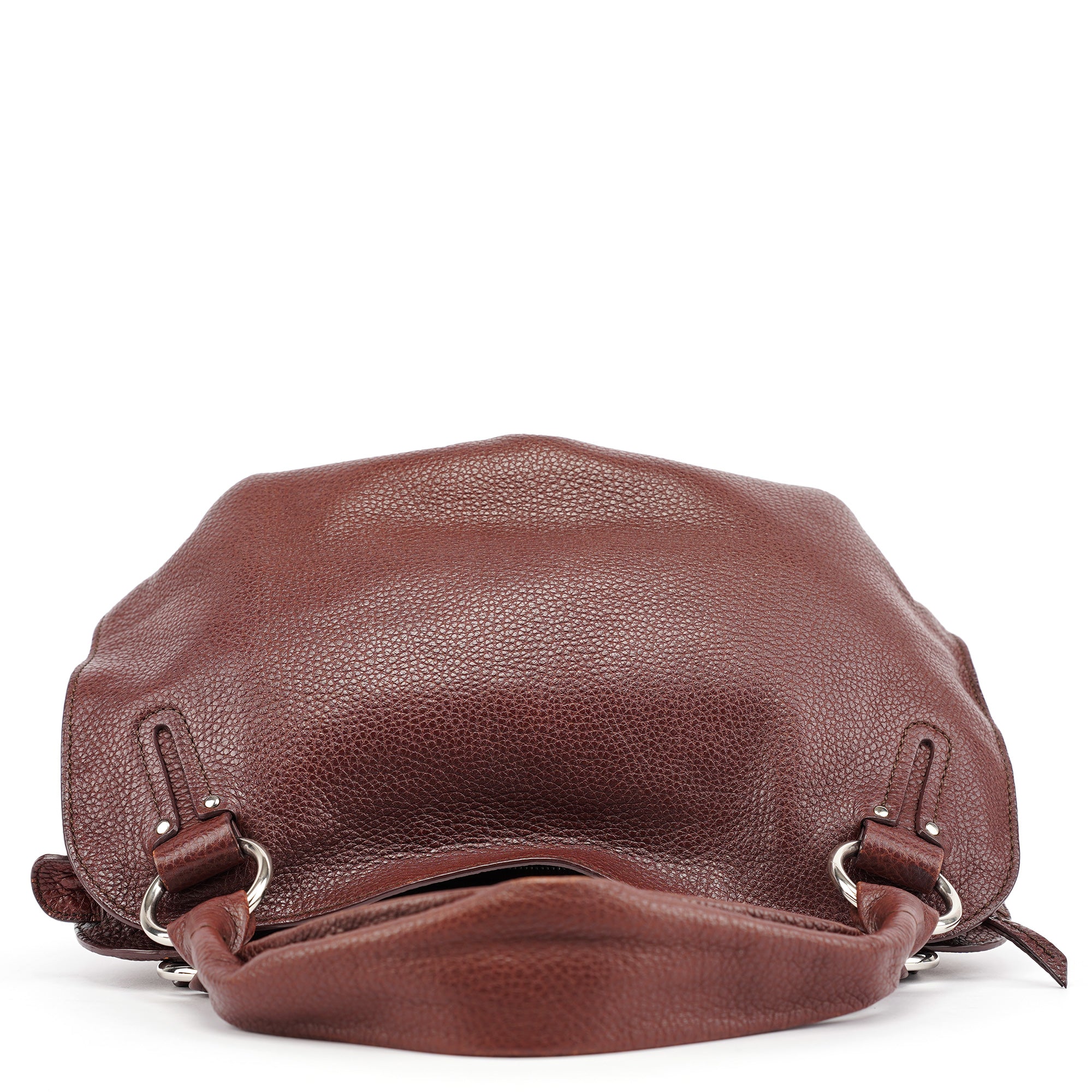 Celine Brown Leather Bittersweet Shoulder Bag