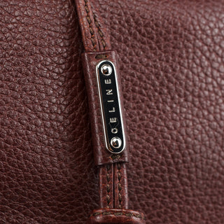 Celine Brown Leather Bittersweet Shoulder Bag