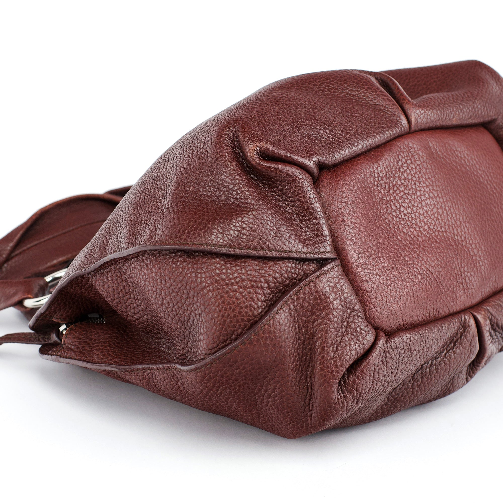 Celine Brown Leather Bittersweet Shoulder Bag
