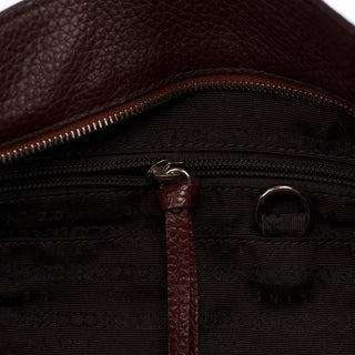 Celine Brown Leather Bittersweet Shoulder Bag