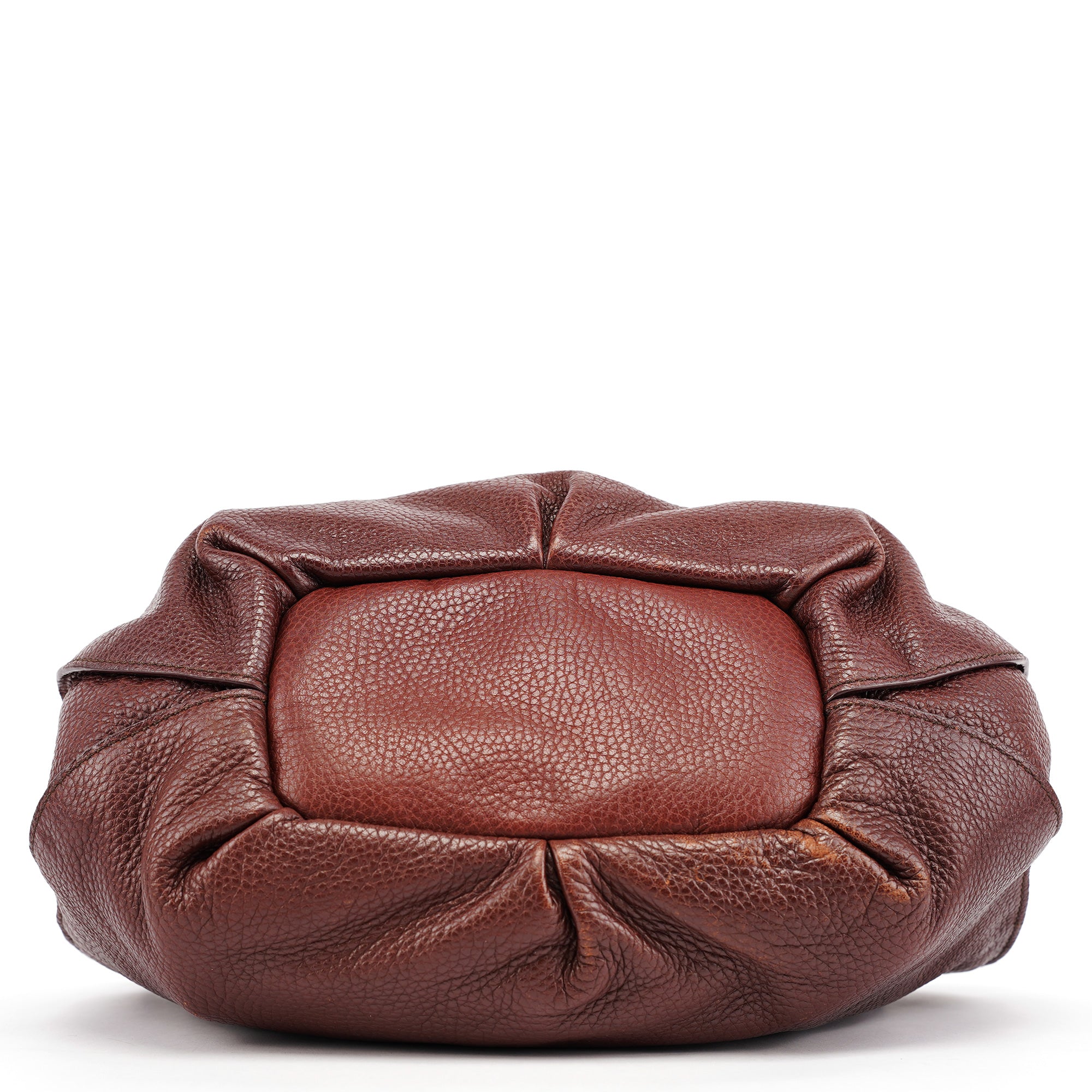 Celine Brown Leather Bittersweet Shoulder Bag