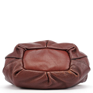 Celine Brown Leather Bittersweet Shoulder Bag