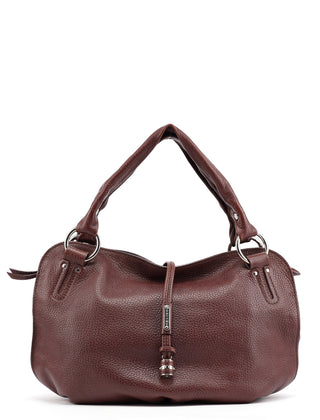 Celine Brown Leather Bittersweet Shoulder Bag