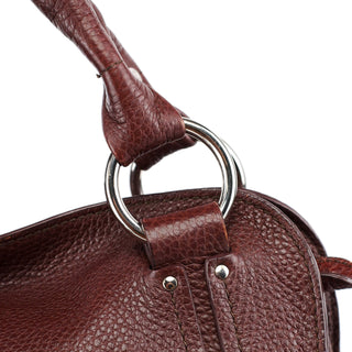 Celine Brown Leather Bittersweet Shoulder Bag