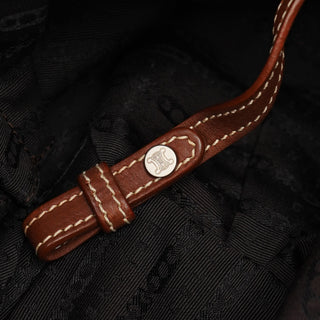 Celine Brown Leather Bittersweet Shoulder Bag