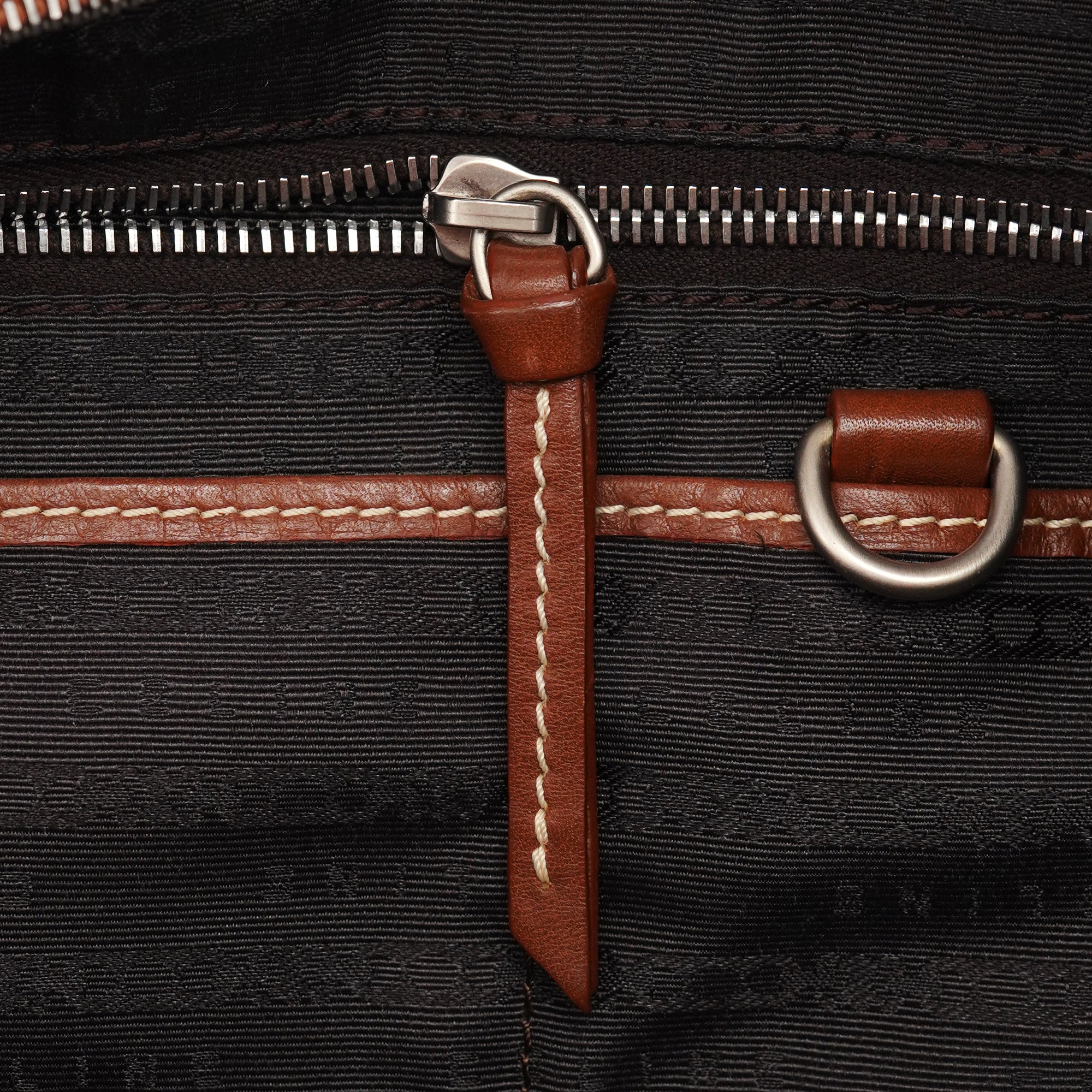 Celine Brown Leather Bittersweet Shoulder Bag