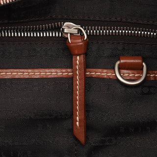 Celine Brown Leather Bittersweet Shoulder Bag