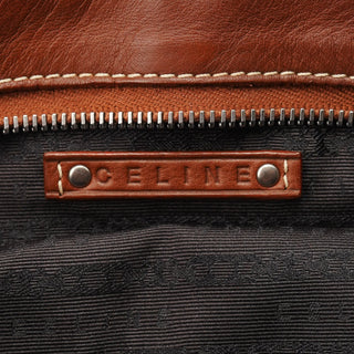 Celine Brown Leather Bittersweet Shoulder Bag