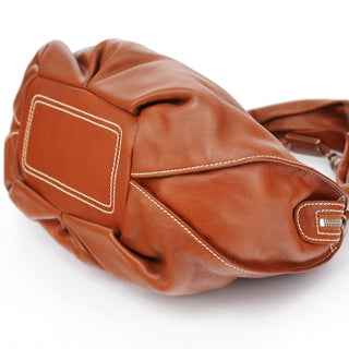 Celine Brown Leather Bittersweet Shoulder Bag