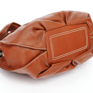 Celine Brown Leather Bittersweet Shoulder Bag