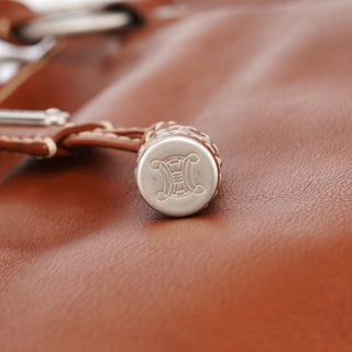 Celine Brown Leather Bittersweet Shoulder Bag