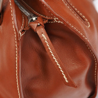 Celine Brown Leather Bittersweet Shoulder Bag
