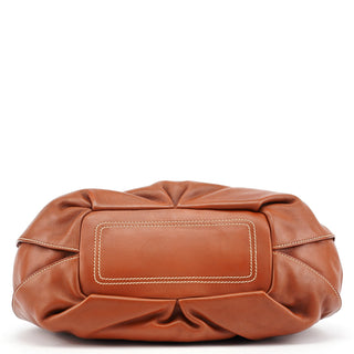 Celine Brown Leather Bittersweet Shoulder Bag