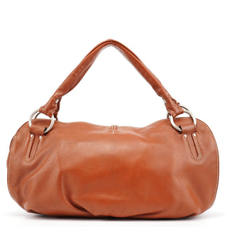 Celine Brown Leather Bittersweet Shoulder Bag