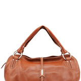 Celine Brown Leather Bittersweet Shoulder Bag